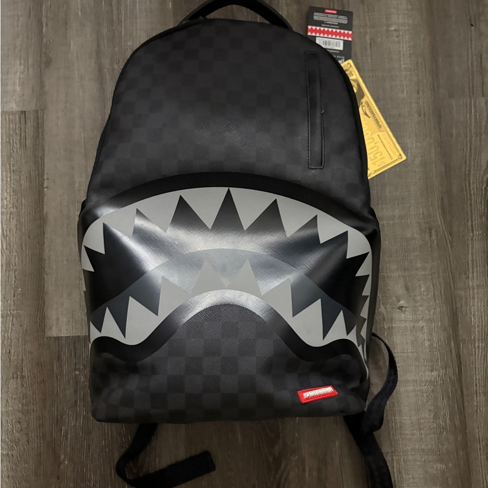 Sprayground Lights Out Sharks in Paris Backpack